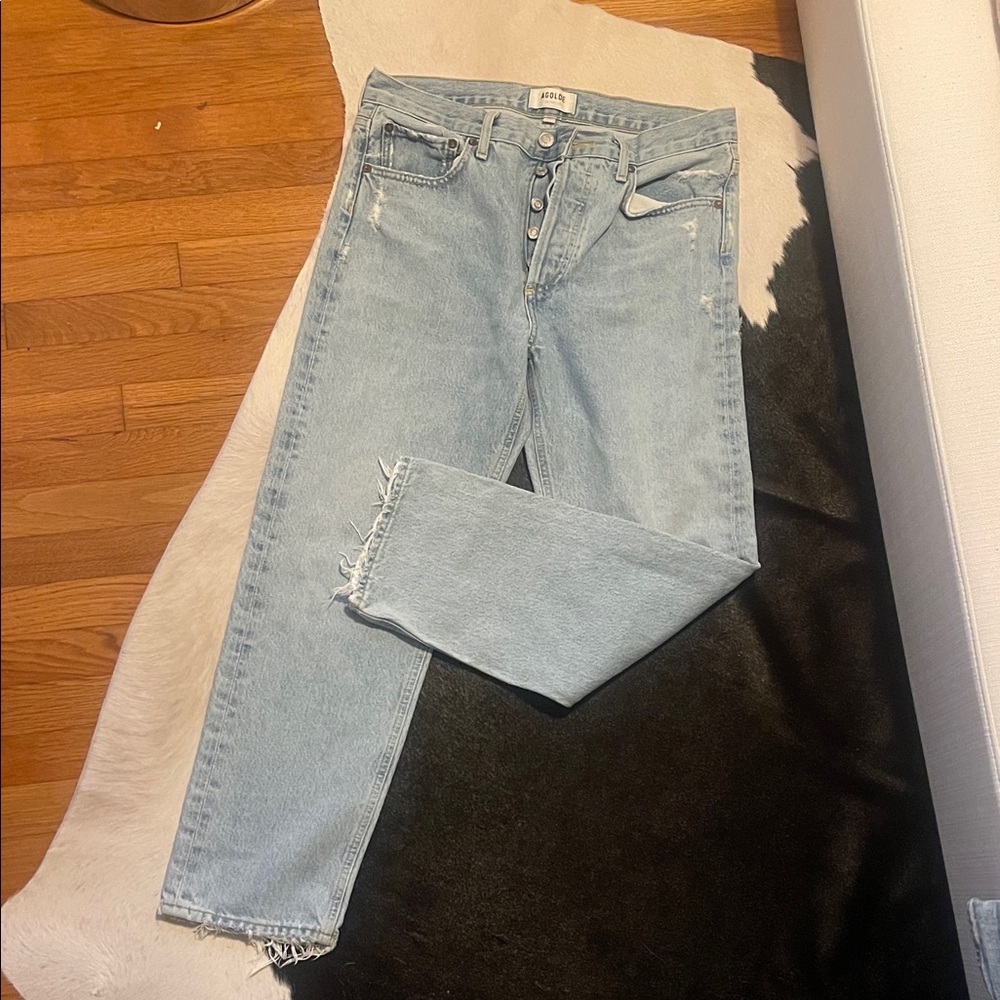Agolde Parker Straight Leg Jeans